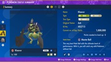 Pokemon Scarlet and Violet PSV - Shiny 6IV Kleavor