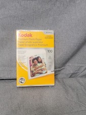 Kodak Premium Photo Paper 100 4" x 6" Sheets Instant Dry - NEW Easy Share