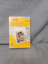 Kodak Premium Photo Paper 100 4" x 6" Sheets Instant Dry - NEW Easy Share