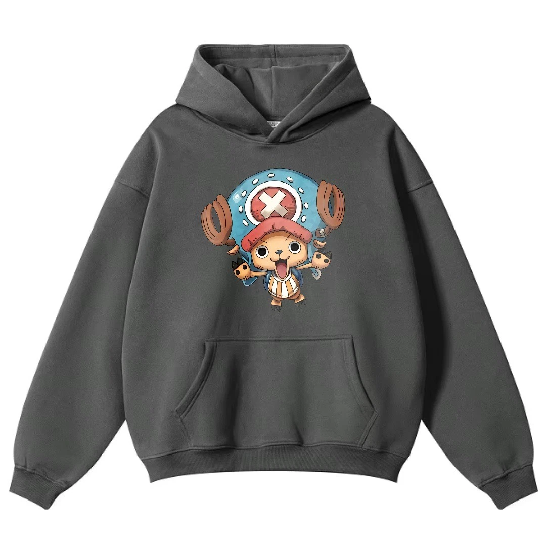 One Piece Chopper Cute Cartoon Hoodie, Unisex Sweatshirt