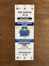 2002 College World Series CWS Championship Game Full Ticket Texas Longhorns Win!