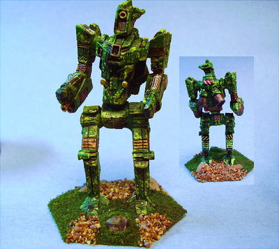 Battletech painted Grasshopper battlemech GC