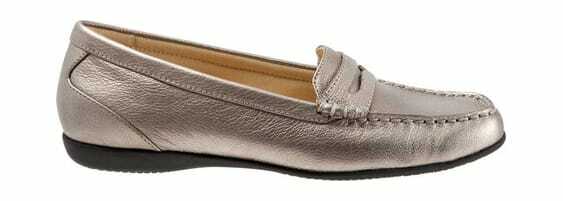 Tredters Tredters Tredters Women's Staci Moccasin Pewter Leather Comfort shoes 4b314d Tredters Tredters Tredters Women's Staci Moccasin Pewter Leather Comfort shoes 4b314d