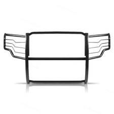 Black Front Bumper Brush Grille Guard Steel Fit For 2009-2014 Ford F150 Us Stock