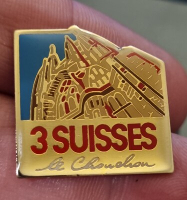 3 SCHWEIZER LE CHOUCHOU PINS SELTEN, SAMMLUNG VINTAGE SAMMLER CAROLINE LISFRANC