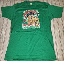 vtg NOS 80s Happiness Italian Screen Stars Shirt 50/ USA Single Stitch Funny M L