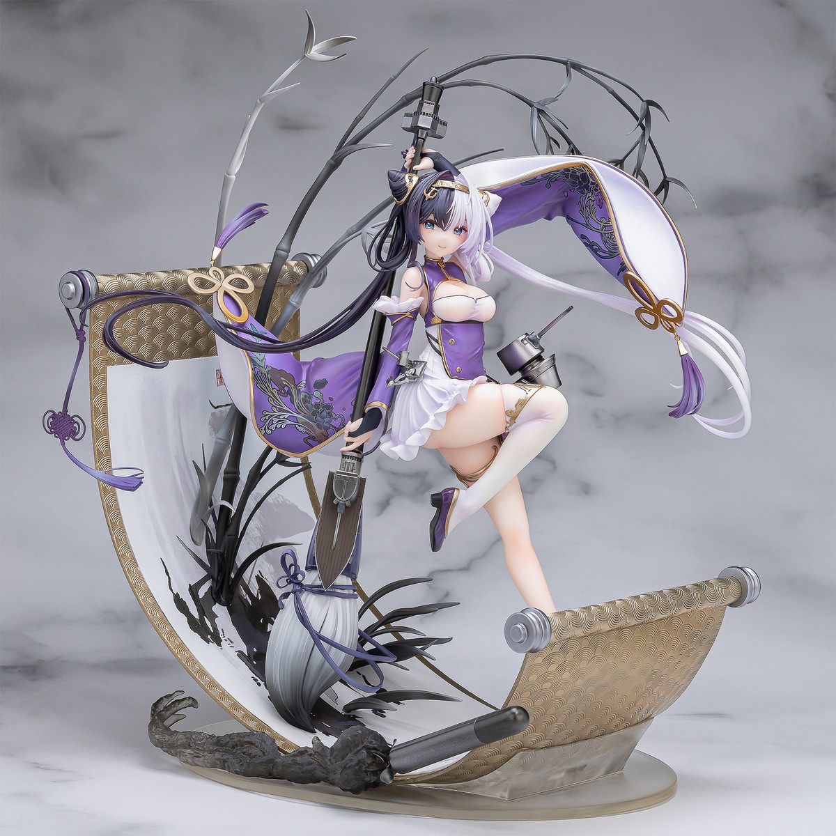 1/7 Scale NEONMAX AZUR LANE Ying Swei PVC Figure with SP Gift | eBay