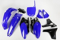 Set Plastics Motorradverkleidungen Yamaha YZF 450 2010 Blau Ufo Plast