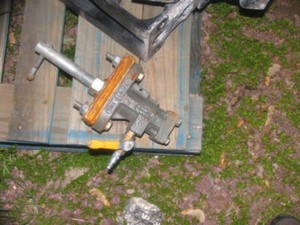 Houston Vibrator Cornhusker Hopper Grain Trailer