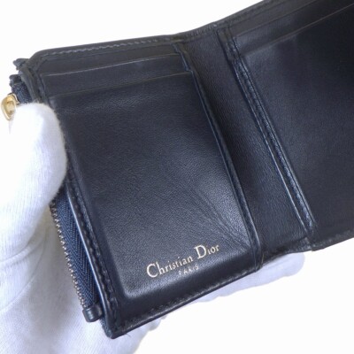 ○Christian Dior Saddle Lotus Wallet S5652Ctzq M928 Oblique