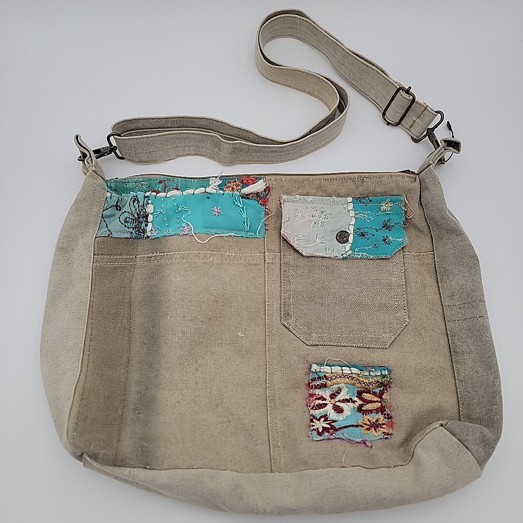 VINTAGE ADDICTION Crossbody Messenger Bag Recycled U.S. Military Tent Canvas eBay