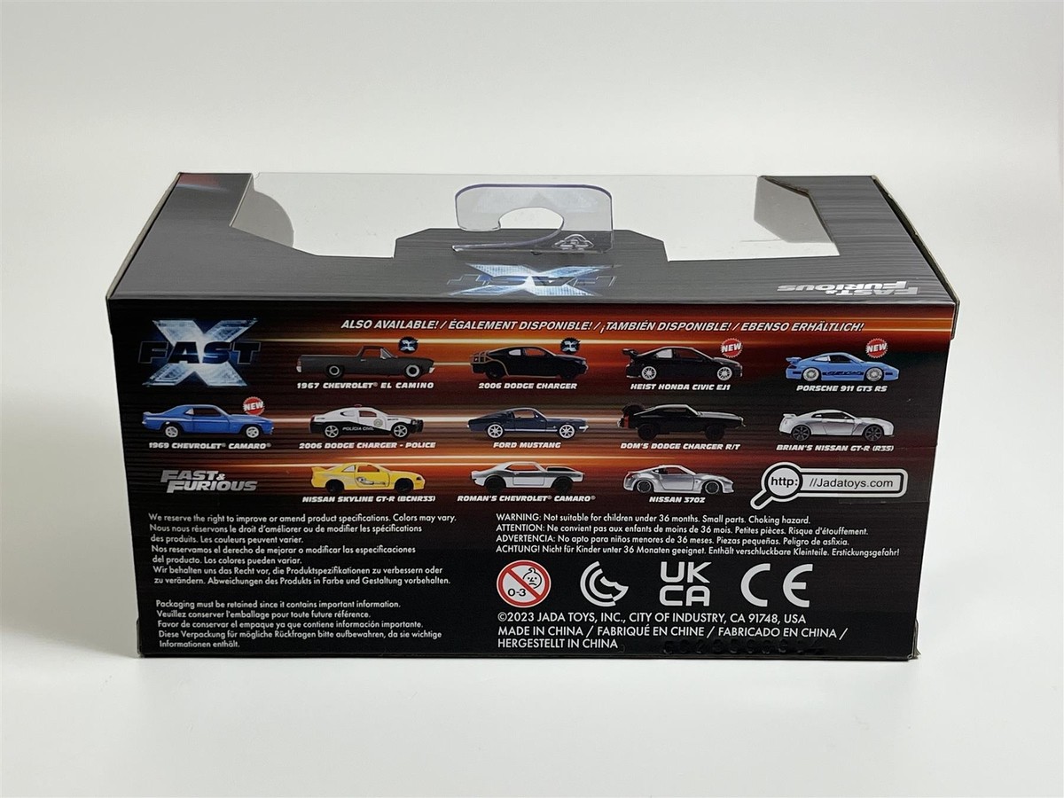 Fast and Furious Fast X 2021 Dodge Charger SRT Hellcat 1:32 Scale
