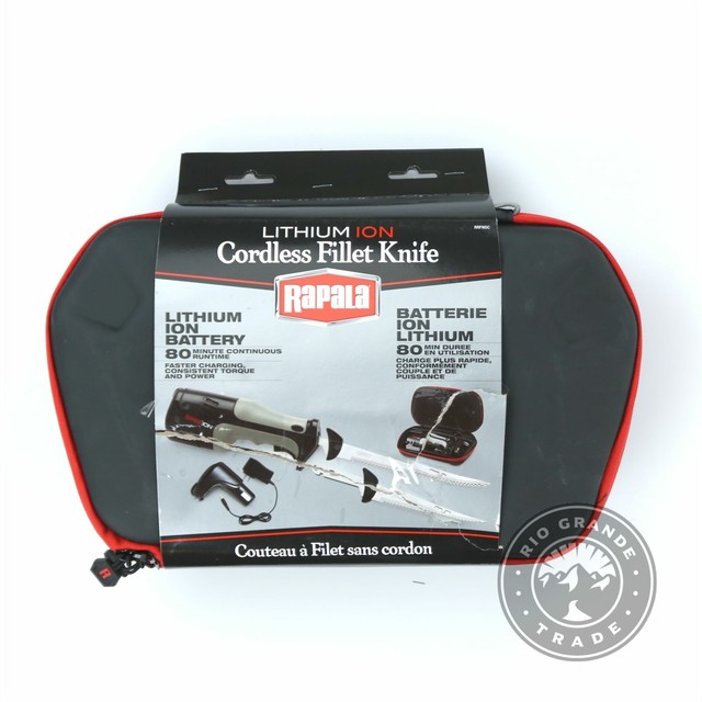 lithium ion cordless fillet knife combo rapala