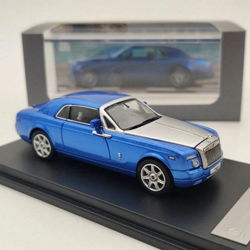 1:64 Scale DieCast Model Car Rolls Royce Phantom VII Blue/Silver New in Box - Picture 3 of 4