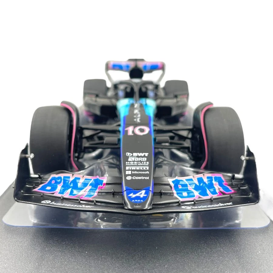 Modellino F1 Solido 1/18 Alpine A524 Presentation 2024 Blue #31 E. Ocon - Immagine 4 di 4