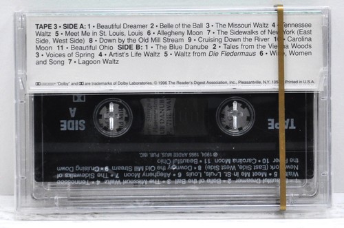 THE WORLD'S BEST LOVED WALTZES, Tape 3 Cassette Reader's Digest NEW / SEALED - Picture 2 of 3