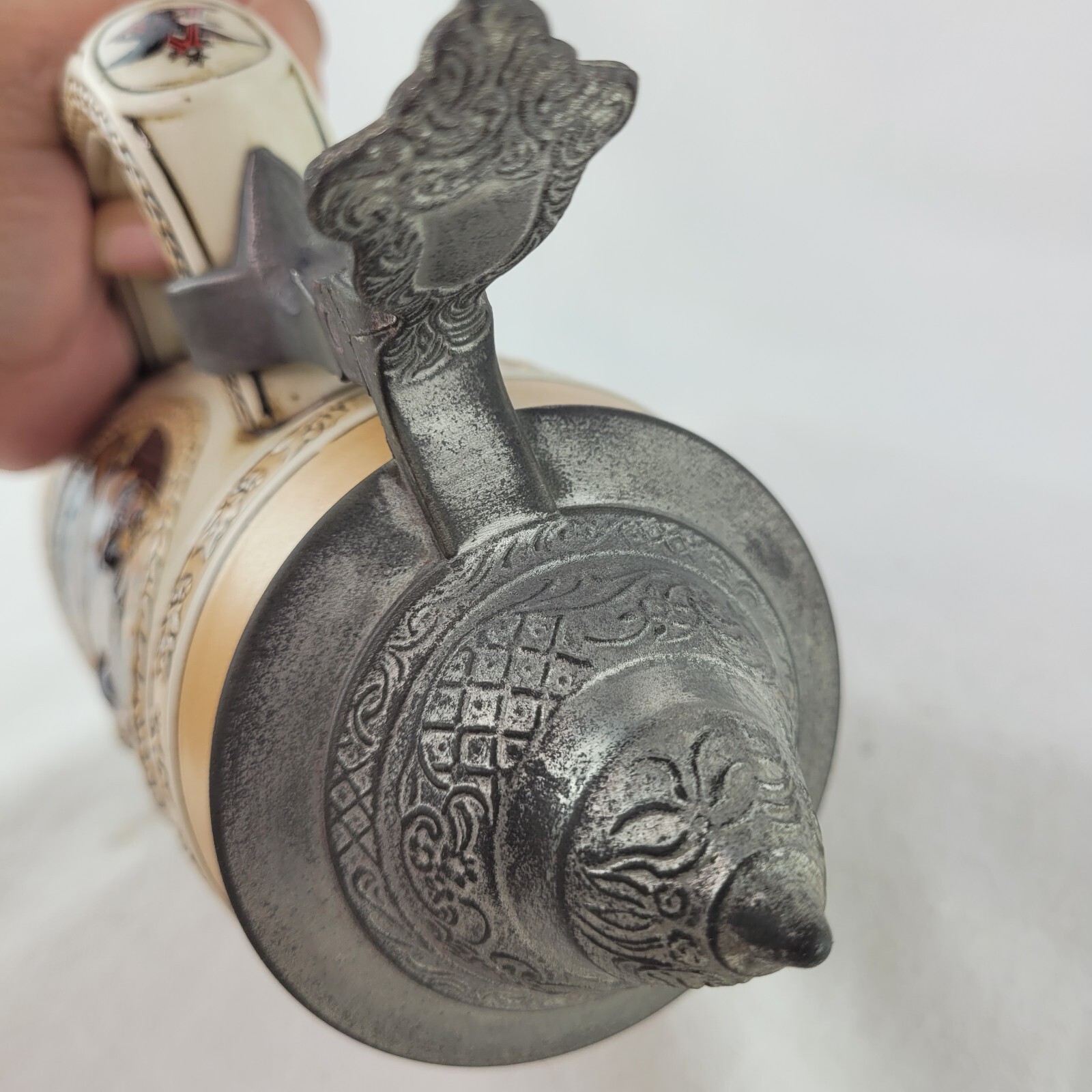 Vintage Anheuser Busch Budweiser Limited Edition "D” Series Beer Stein