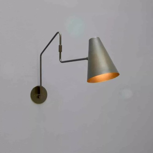 Wall Light Swing Sconce Italian Brass Lamp Mid Century Adjustable Wall Lamp