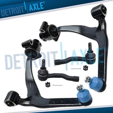 Front Lower Control Arms + Outer Tie Rod for 2003 - 2007 2008 Infiniti FX35 FX45