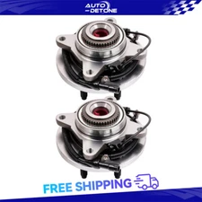 2 Front For Ford F-150 2009 2010 Wheel Hub Bearing 4X4 4WD XLT Lariat FX4 5.4L
