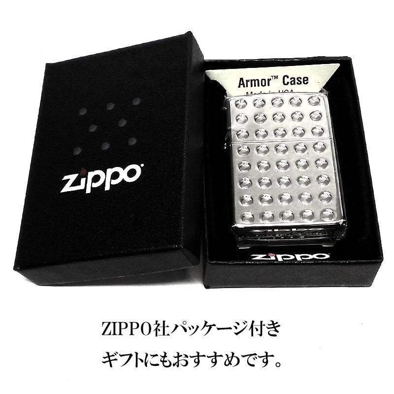 ZIPPO Oil Lighter Shine Lens Cut 2 Sided Diamond Silver