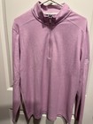 Adidas 1/4 Zip Pullover  NWT  Large  Light Purple