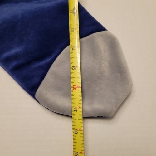 Penn State Nittany Löwen Plüschstrumpf Weihnachten Urlaub blau und weiß Maskottchen - Bild 6 von 6