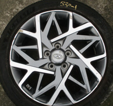 Hyundai Kona Alloy Wheel R18 52910CM300 Rim 7.5J x 18 ET50 Silver Grey B30-1