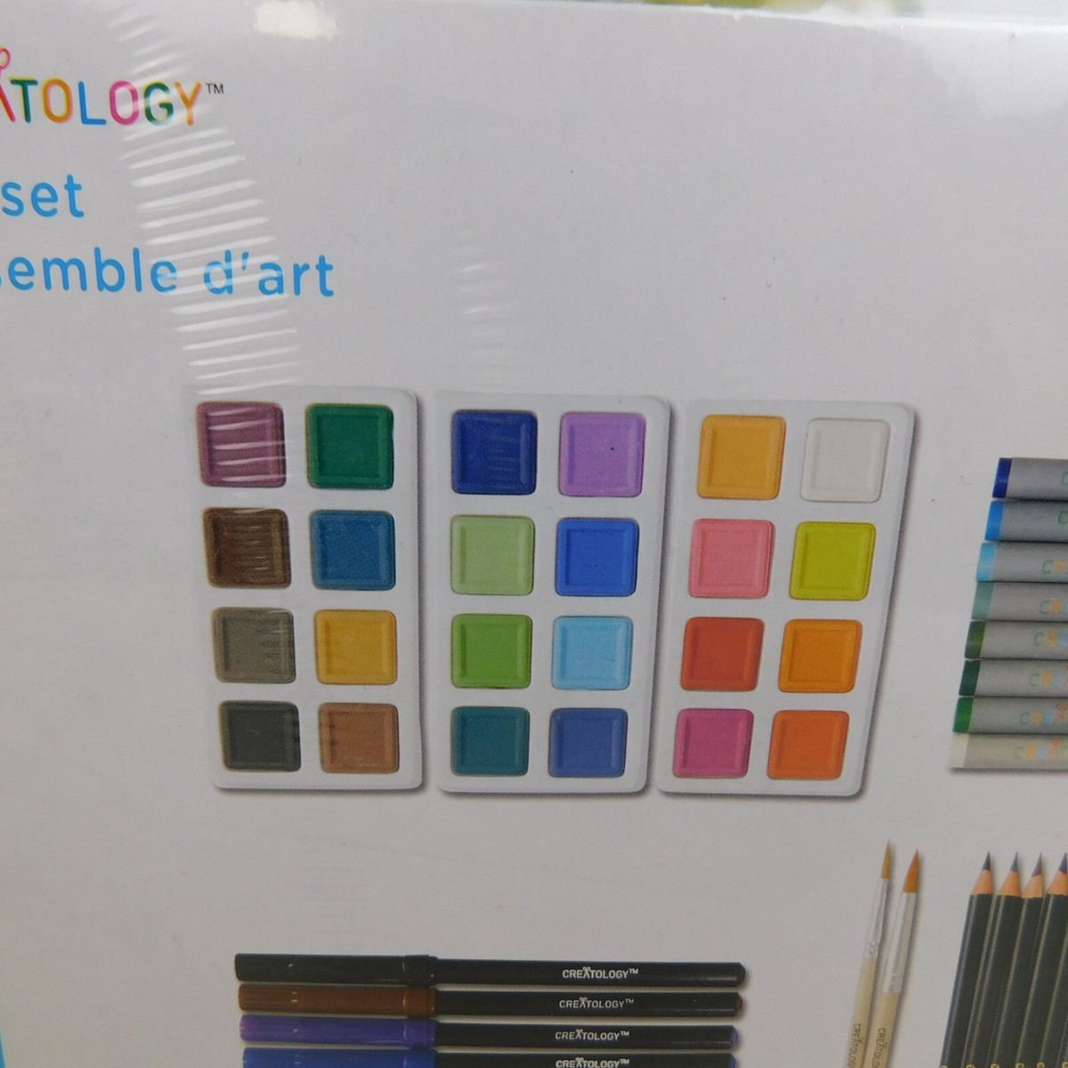 Creatology 82-Pc Art Set Case Oil Pastels Watercolor Pants Creatology 82-Pc Art Set Case Oil Pastels Watercolor Pants