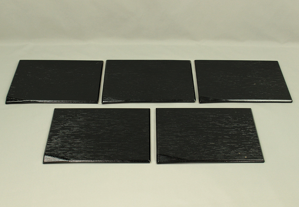Tray (10) - Echizen Lacquerware Large and Small Square Tea Tray VA450