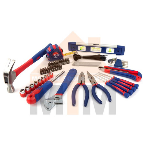 WorkPro 100PC Household Tool Kit Home Repair Set Hammer Pliers Screwdriver Case - Picture 3 of 5