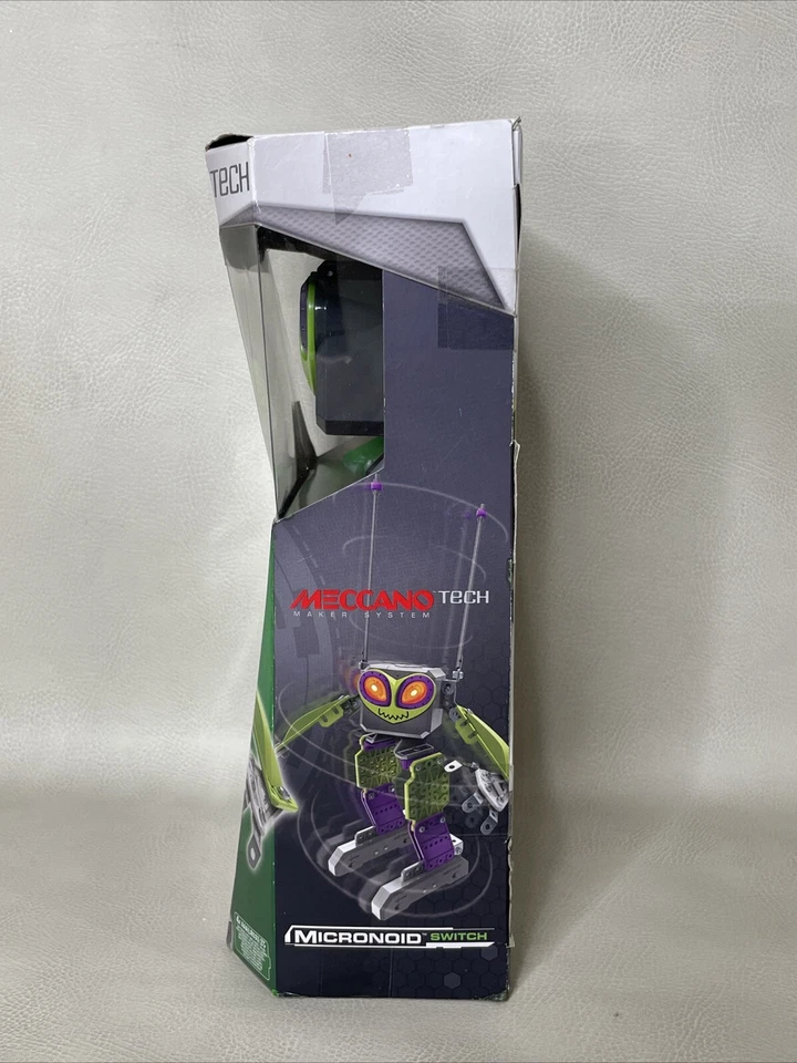 Meccano Tech Micronoid Switch Programmable Robot Kit New Sealed - Image 3 of 4