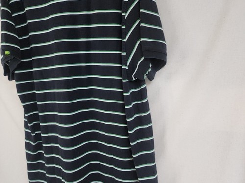JOHN DEERE STRIPED 100% COTTON SHORT SLEEVE CLASSIC FIT POLO SHIRT SIZE XL - Picture 9 of 14