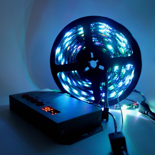 K1000S Pixel RGB LED contorller T1000S 5-24V For WS2812 WS2811 IC LED light bar - Picture 9 of 9