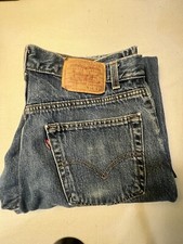 Levis jean 505 34x34 red tab Made in USA In a good condition MD Blue