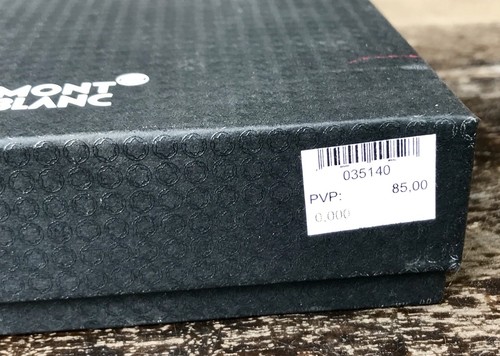 Caja MONTBLANC para bloc de notas con garantía/folleto de garantía Mont Blanc/ - Imagen 4 de 12