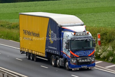 Truck Photo 12x8 - Renault Range T - Andy Lee Transport - BX65 EVV
