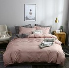 3D Pink Kariert ZHUC1685 Bett Kissenbezüge Decke Bettdecke Abdeckung Set