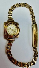 Womens Vintage Rotary Solid 9ct Yellow Gold Wrist Watch 375 Jewellery Gift