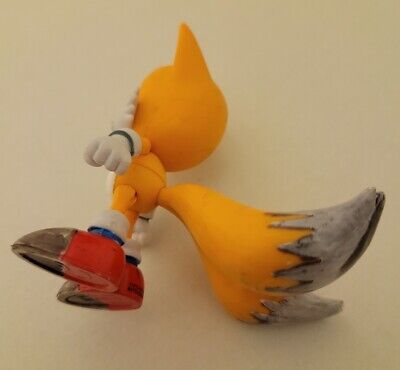 Sonic Hedgehog Classic Tails Action Figure 3” Inch Sega Posable RARE.