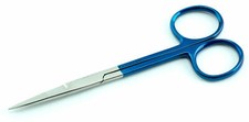 Sewing Scissors 4 1/2" All-Purpose Paper Stainless Steel Precision Blades Blue