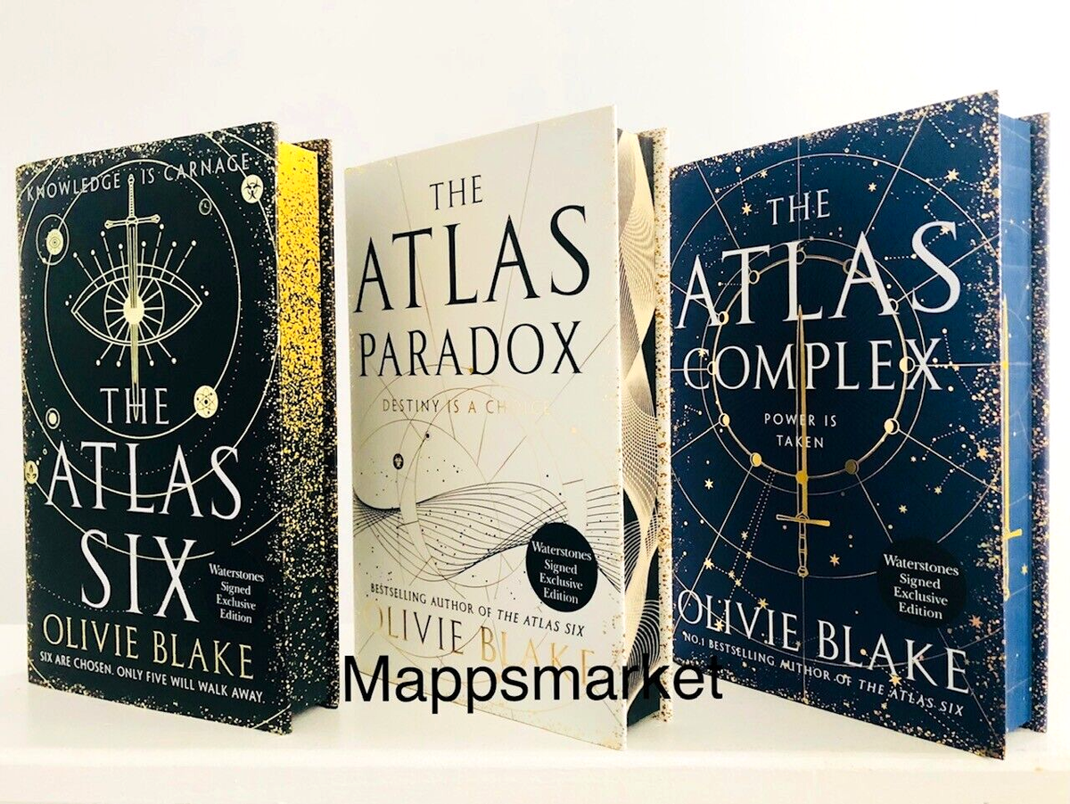 SIGNED The Atlas Six, Paradox & Complex by Olivie Blake