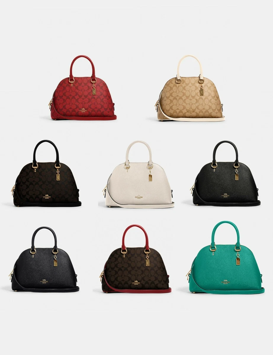 NWT COACH Katy Satchel In Signature Canvas