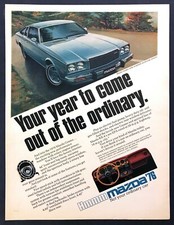 1976 Mazda Cosmo Coupe photo "Come Out of the Ordinary" vintage print ad