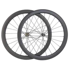 Road Gravel Bike Wheelset 700c 45mm Deep 25mm 28mm Width Tubular Disc Brake