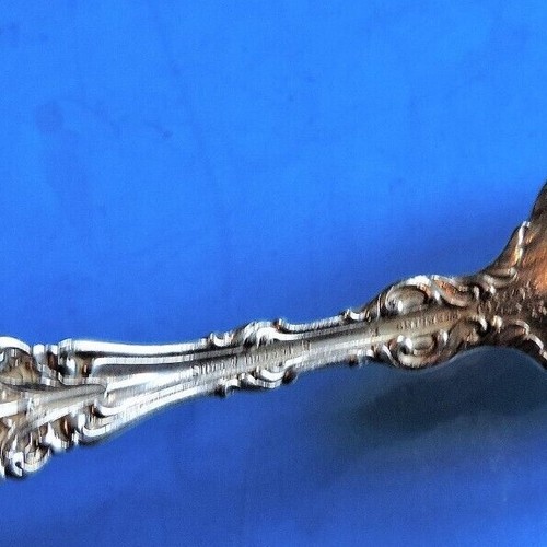 S. JOSEPH & SON STERLING DAY LILY TEASPOON "B" MONO (XLNT) - Picture 6 of 7