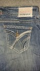 Women’s Juniors Hydraulic Medium Wash Heavy Stitching Stretch Capri Size 11/12 — photo 8