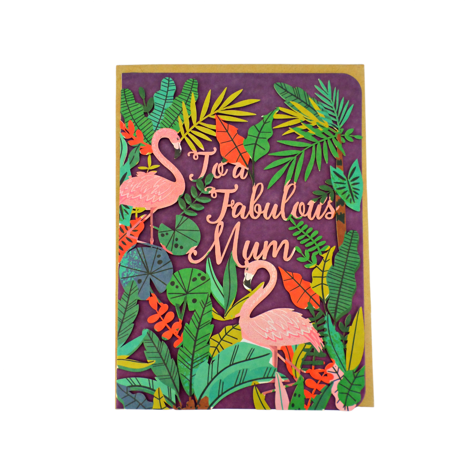 Paper Cut Art To A Fabulous Mum Any Occasion Greeting Card By Alljoy Cards