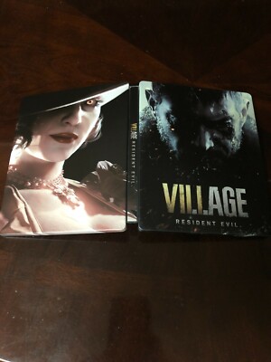 Resident Evil Village Custom-Made G2 Steelbook SteelCase PS4/PS5/XBOX (NO GAME)
