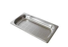 SYSTEMCERAM Gastrobehälter 0836 aus Edelstahl gelocht / Gastro-Zubehör / Abtr...